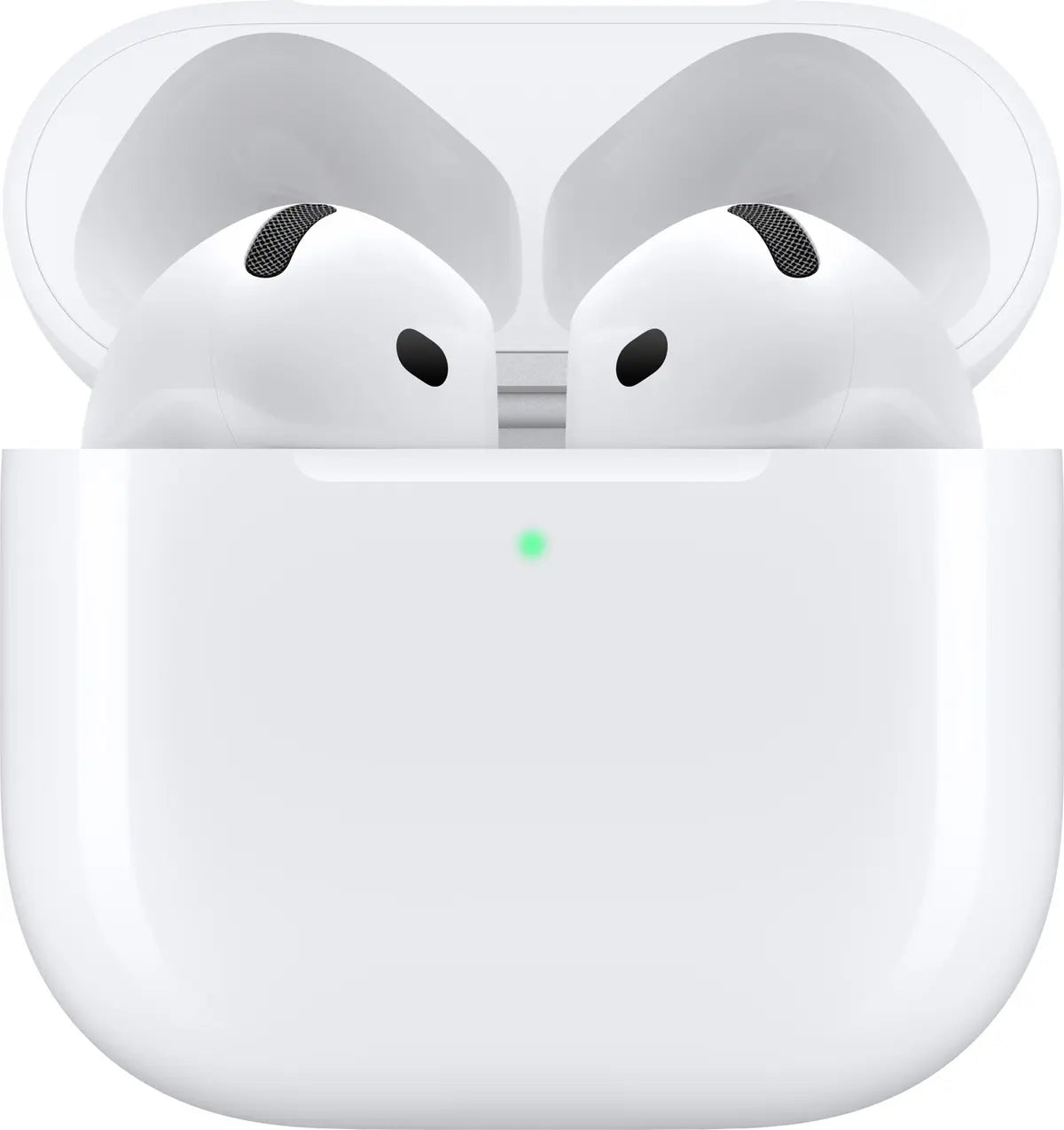 AirPods 4 med Aktiv støyreduksjon (2024) og trådløst ladeetui (USB-C)
