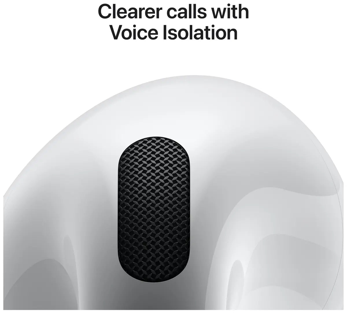 AirPods 4 med Aktiv støyreduksjon (2024) og trådløst ladeetui (USB-C)